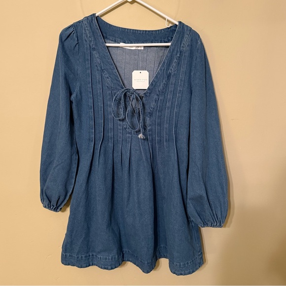 Altar'd State Denim Shiloh Mini Dress - Picture 5 of 11